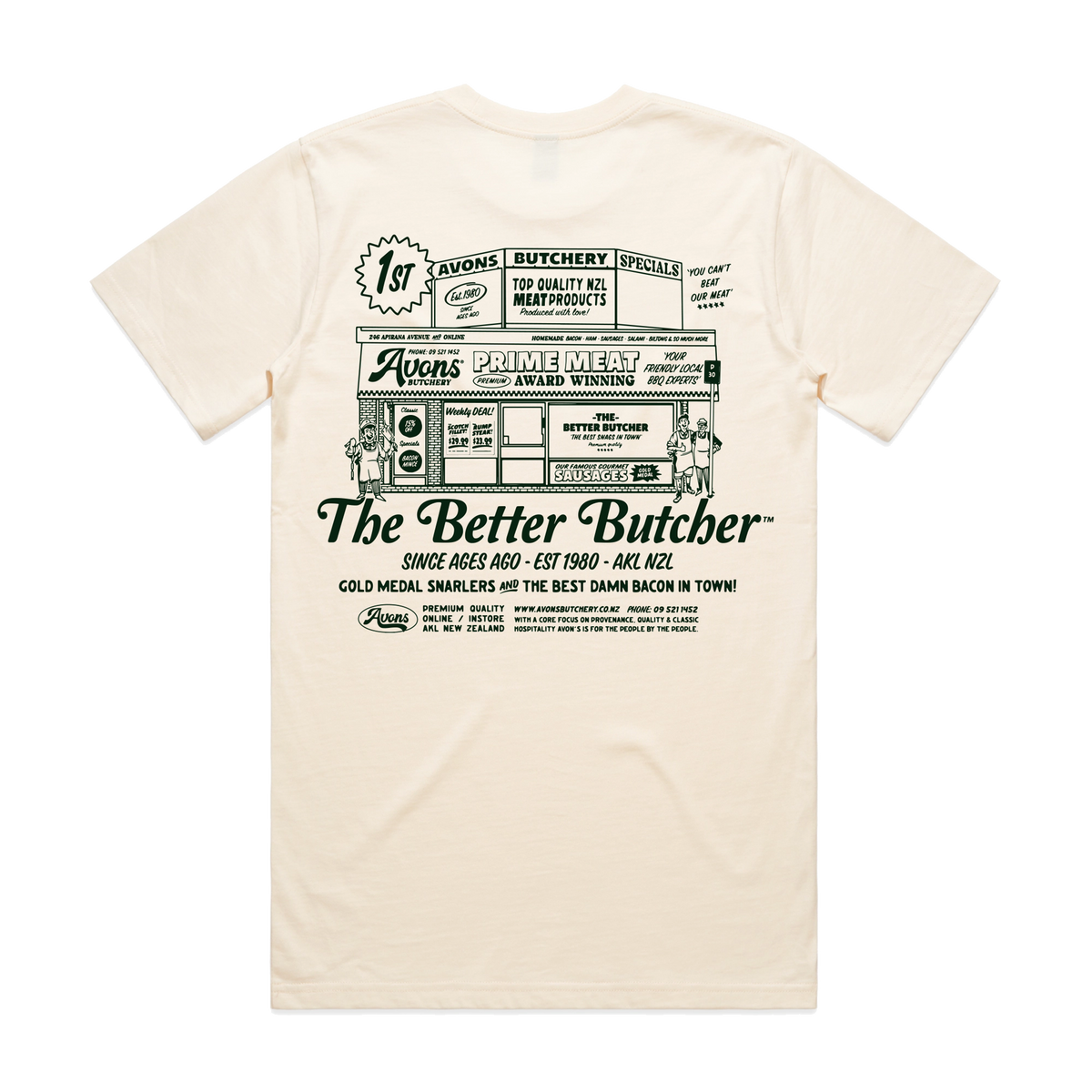 Better Butcher Tee – Avon's Butchery